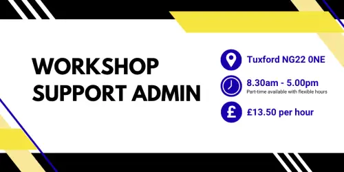WORKSHOP SUPPORT ADMINISTRATOR