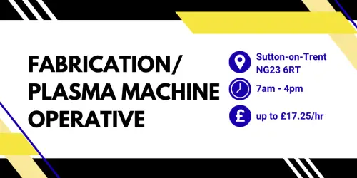 Fabrication&sol; Plasma Machine Operative